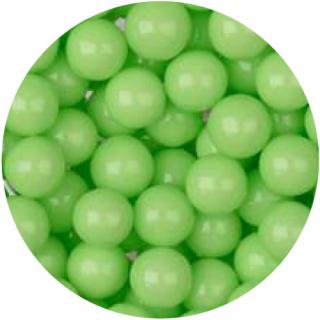 Zdobící perly - Jarní zelená - Velké - 24156L - 25g