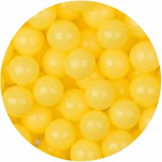 Zdobící perly - Světle žlutá - Velké - 24156E - 25g