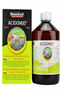 Acidomid D drůbež Množství (ml/l): 500 ml