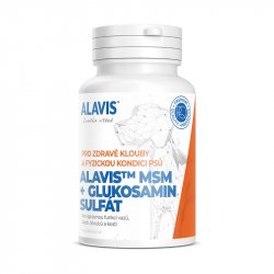 Alavis MSM+Glukosamin sulfát pro psy 60tbl  slevy pro registrované zákazníky