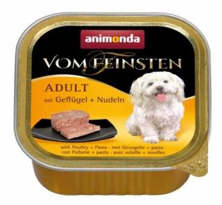 ANIMONDA paštika ADULT - drůbež, těstoviny pro psy 150g + výhodné balení Hmotnost (g/kg): 1ks (150g)