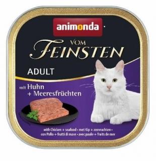 ANIMONDA paštika ADULT - kuře, mořské plody pro kočky 100g + výhodné balení Hmotnost (g/kg): 1ks (100g)