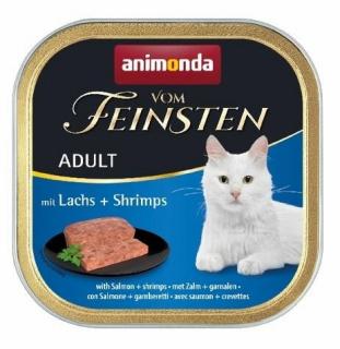 ANIMONDA paštika ADULT - losos,garnát pro kočky 100g + výhodné balení Hmotnost (g/kg): 1ks (100g)