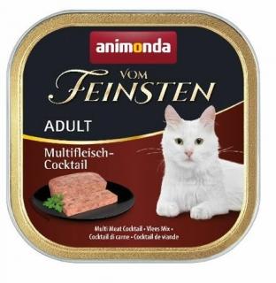 ANIMONDA paštika ADULT - multimasový koktejl pro kočky 100g + výhodné balení Hmotnost (g/kg): 1ks (100g)
