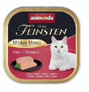 ANIMONDA paštika MILDES MENU (KASTRÁT) - krůta+rajčata 100g + výhodné balení Hmotnost (g/kg): 100g