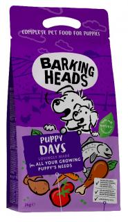 BARKING HEADS Puppy Days 2kg  + Dárek Hovězí konzerva 415g ZDARMA