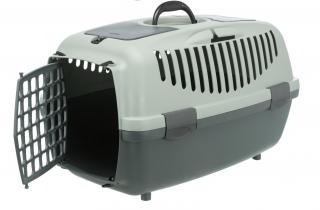 Be Eco Capri 2 transportní box, XS-S: 37 x 34 x 55 cm, antracit/ šedo-zelená (max. 8kg)