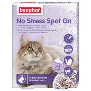 Beaphar No Stress Spot On pro kočky 3x á 0,4ml - antistresový přípravek