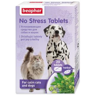 Beaphar No Stress Tablety pro psy a kočky 20ks - antistresové tablety