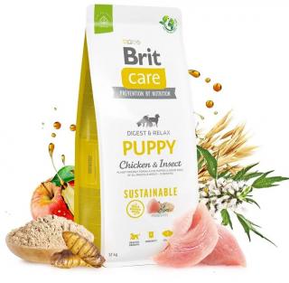 Brit Care Dog Sustainable Puppy Chicken & Insect Hmotnost (g/kg): 3kg