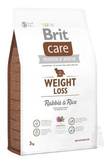 Brit Care Dog Weight Loss Rabbit 3kg  při registrací sleva pro zákazníky