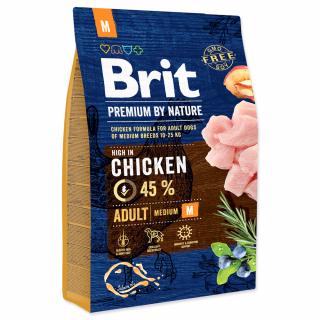 BRIT Premium by Nature Adult M 3kg  exp. 5/23