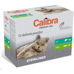 Calibra Cat kapsa Premium Steril. multipack 12x100g  Kvalitní masové kapsičky pro kočky