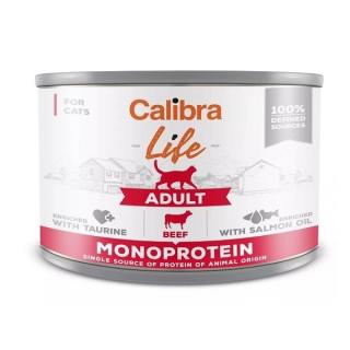 Calibra Cat Life  konzerva Adult Beef 200g