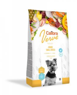 Calibra Dog Verve GF Junior Small Chicken&Duck Hmotnost (g/kg): 1,2kg