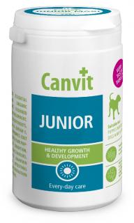 Canvit Junior pro psy ochucený 230g