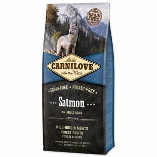 CARNILOVE DOG Adult Salmon 12kg  + Dárek 300g hovězí masové paté ZDARMA