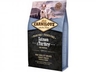 CARNILOVE DOG Salmon & Turkey Puppies 4kg