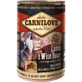 CARNILOVE DOG Wild Meat Lamb & Wild Boar 400g