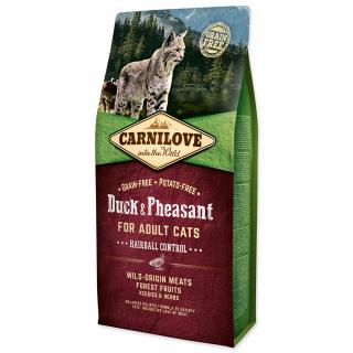 CARNILOVE Duck and Pheasant Adult Cats Hairball Control (6kg)