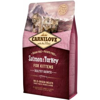CARNILOVE Salmon & Turkey Kittens 2kg