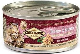 Carnilove White konz Mus Meat Turkey&Salmon Kitten 100g  sleva 2% při registraci