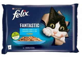 Felix cat kapsičky-Fant.Multipack mořské hody v želé 4 x 85 g