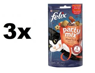 Felix snack cat -Party Mix Mixed Grill 3x 60 g