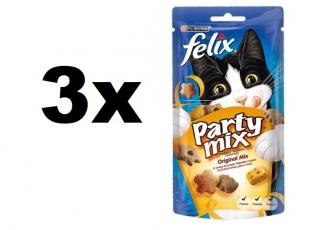 Felix snack cat -Party Mix Original Mix 3x 60 g