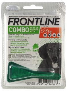 FRONTLINE Spot On Dog S (2-10kg) 1x0,67ml