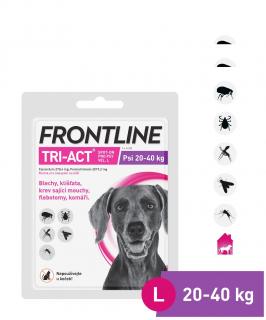 FRONTLINE TRI-ACT Spot On Dog L (20-40kg) 1x4 ml