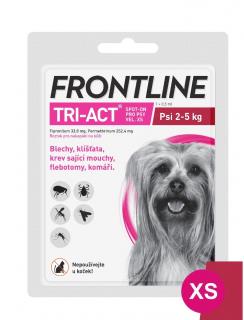 FRONTLINE TRI-ACT Spot On Dog XS (2-5kg) 1x0,5ml