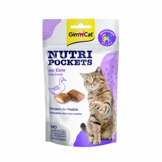 GimCat Nutri Pockets s kachnou a vitamíny 60 g