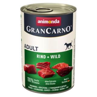 GRANCARNO Adult - hovězí + zvěřina 400g