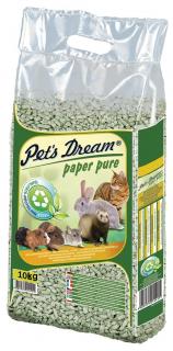 JRS Pet`s Dream Paper Pure - papírová podestýlka 20 l / 10kg