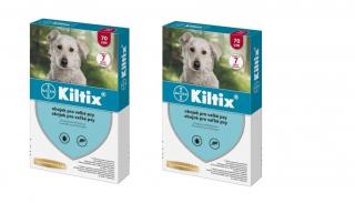 KILTIX antiparazitní obojek pro psy 70 cm (balení 2 ks)  výhodné balení 2 kusů