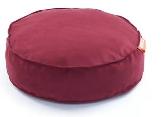 Kulatý pelíšek Aminela Full comfort červená Velikost cm: 50cm/12cm výška