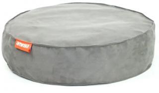 Kulatý pelíšek Aminela Full comfort šedá 50/12cm