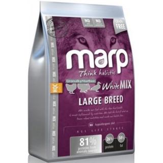 Marp Holistic White Mix LB - pro velká plemena bez obilovin 18kg  + Dárek + pamlsky ZDARMA (hovězí steak v proužku)