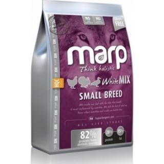 Marp Holistic White Mix SB - pro malá plemena bez obilovin 12kg  + Dárek + pamlsky ZDARMA (hovězí steak v proužku) Hmotnost (g/kg): 12kg
