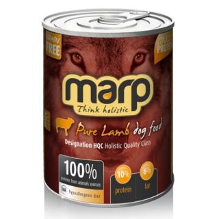 Marp Lamb konzerva pro psy s jehněčím  kvalitní holistické krmivo pro psy Hmotnost (g/kg): 400g