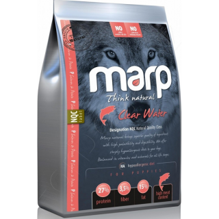 Marp Natural Clear Water - lososové  + Dárek + pamlsky ZDARMA (hovězí steak v proužku) Hmotnost (g/kg): 12kg