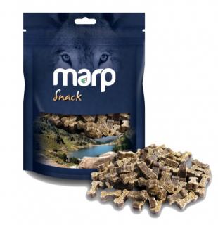 Marp Snack - pamlsky s hovězím masem 150g  100% kvalitní český sušený pamlsek, který zachovává v sobě vitamíny a vše potřebné. Zároveň přispívá ke…