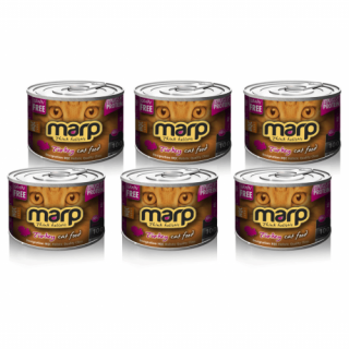 Marp Turkey konzerva pro kočky s krůtou 6x200g  kvalitní holistické krmivo pro kočky