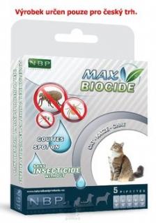 Max Biocide Spot-on Cat 5x1ml