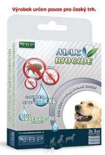 Max Biocide Spot-on Dog 3x3ml-XXL