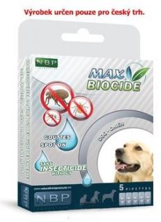 Max Biocide Spot-on Dog 5x1ml