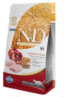 N&D LG CAT Adult Chicken & Pomegranate Hmotnost (g/kg): 300g