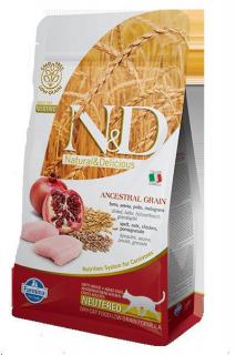 N&D LG CAT Neutered Chicken & Pomegranate Hmotnost (g/kg): 300g