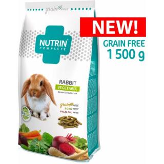 NUTRIN Complete Grain Free Králík Vegetable 1500g